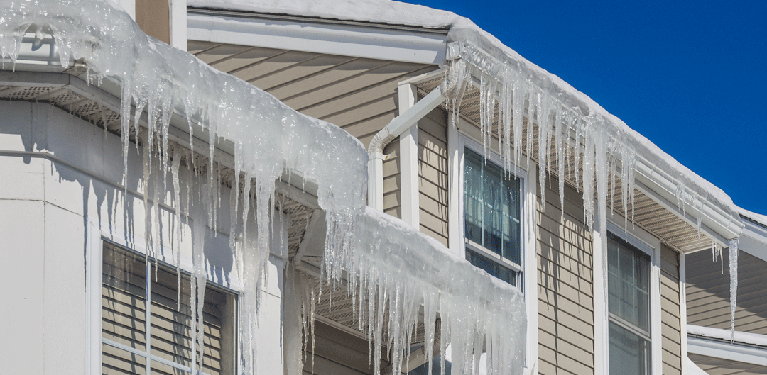 Bergen County Roof maintenance prevents ice dams